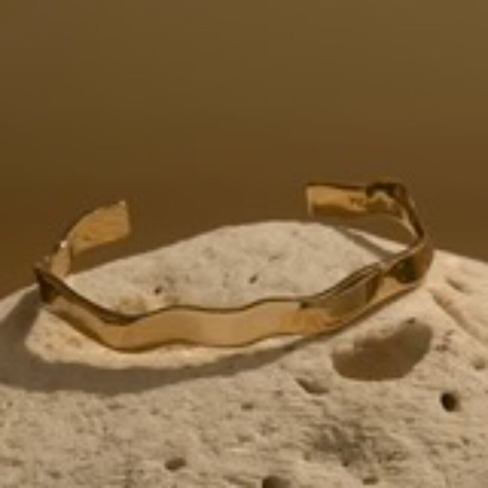 Mignonne Gavigan Soraya Cuff Bracelet in Goldtone - NWT